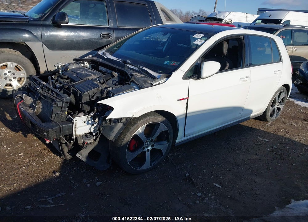 2015 VOLKSWAGEN GOLF GTI 2.0T AUTOBAHN 4-DOOR VIN: 3VW4T7AU0FM001879