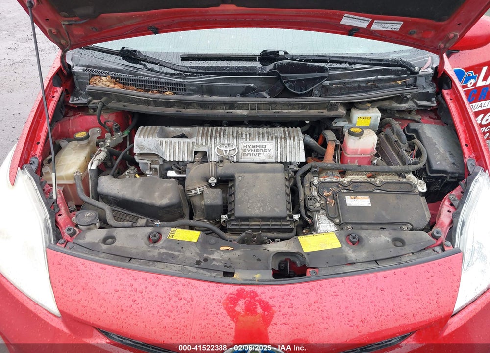 2014 TOYOTA PRIUS VIN: JTDKN3DU6E1742347