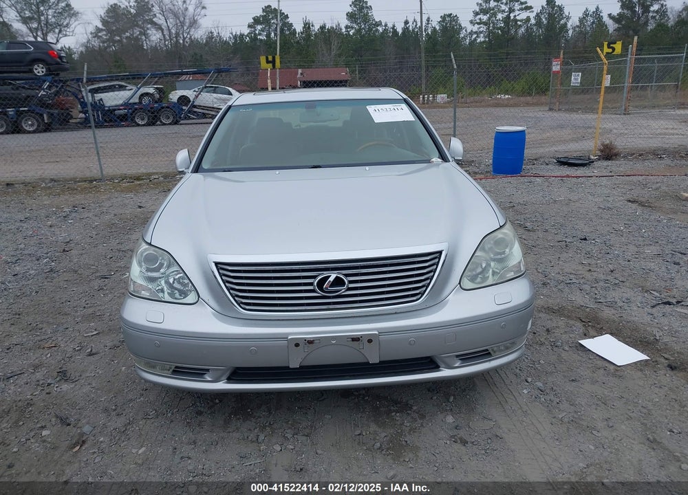 2005 LEXUS LS 430 VIN: JTHBN36F755015546