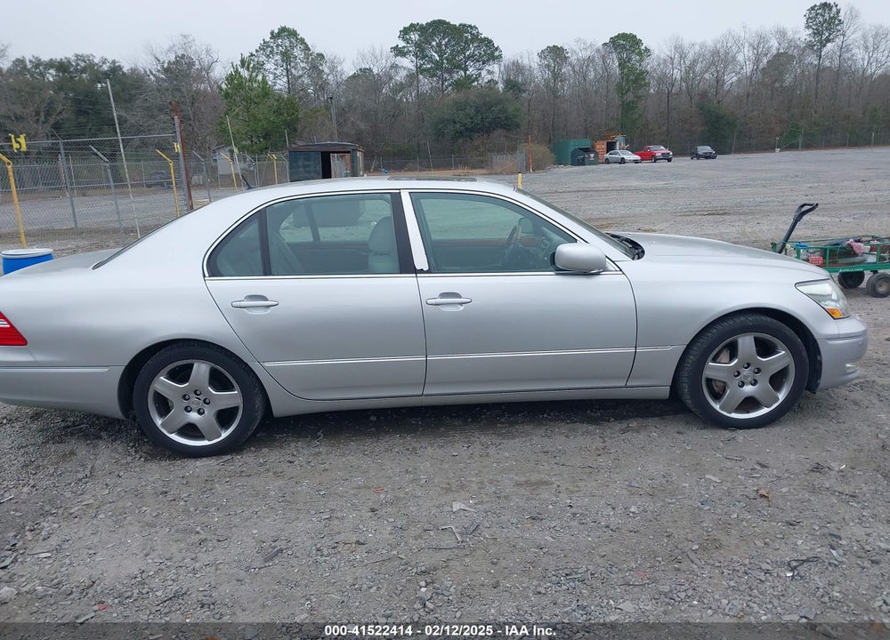 2005 LEXUS LS 430 VIN: JTHBN36F755015546