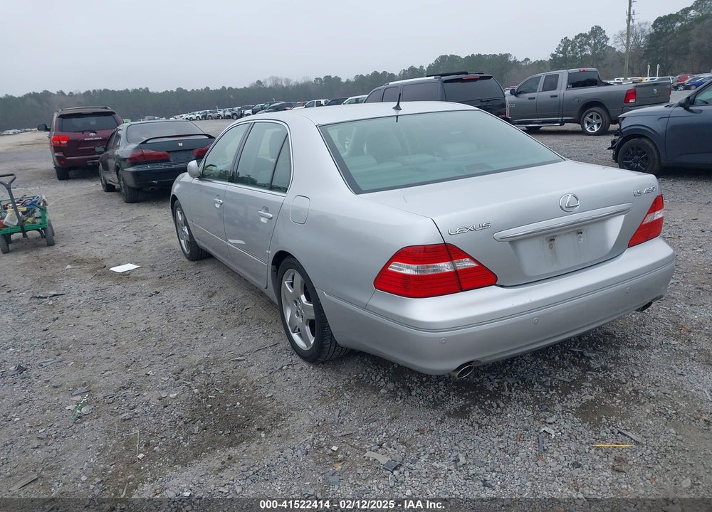 2005 LEXUS LS 430 VIN: JTHBN36F755015546