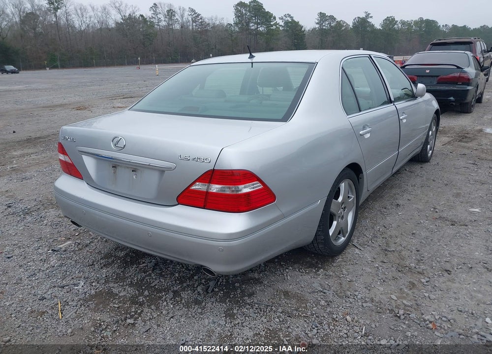 2005 LEXUS LS 430 VIN: JTHBN36F755015546