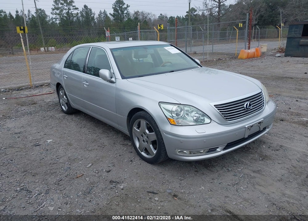 2005 LEXUS LS 430 VIN: JTHBN36F755015546