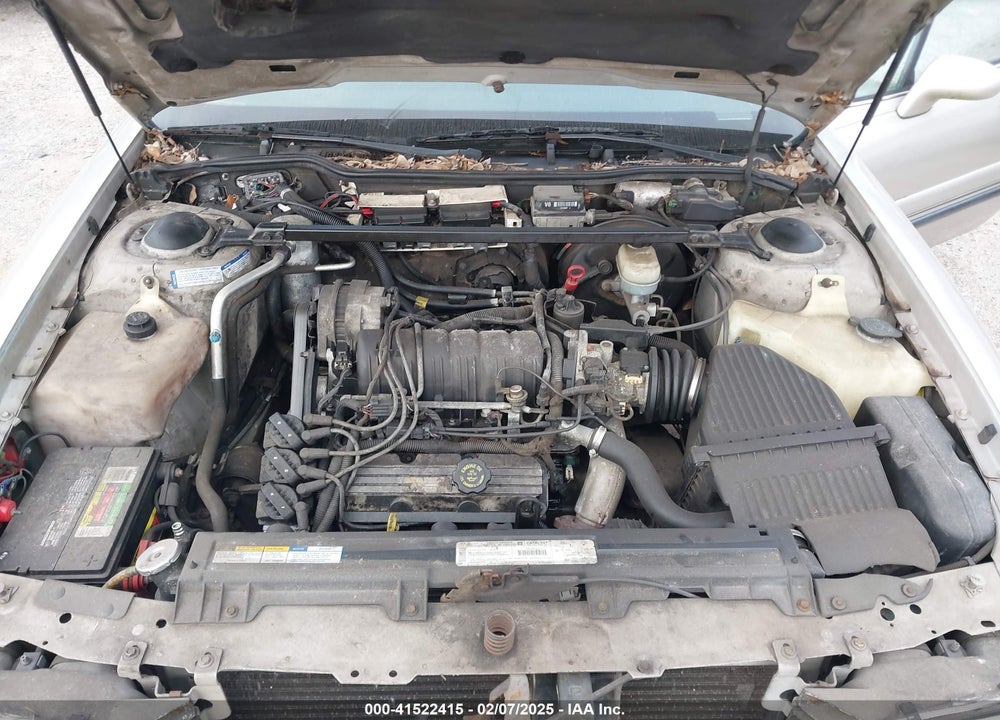 1997 BUICK LESABRE CUSTOM VIN: 1G4HP52K7VH544929