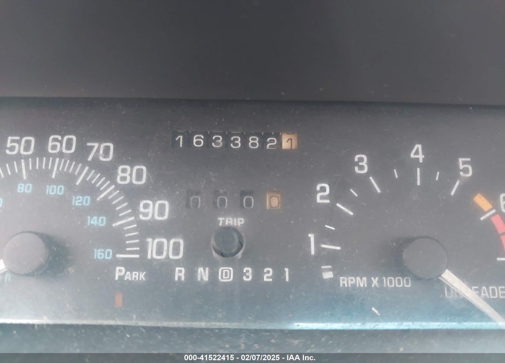 1997 BUICK LESABRE CUSTOM VIN: 1G4HP52K7VH544929