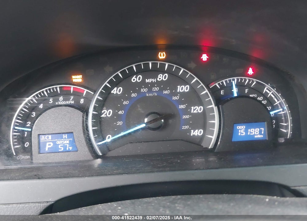 2012 TOYOTA CAMRY XLE VIN: 4T4BF1FK3CR242379