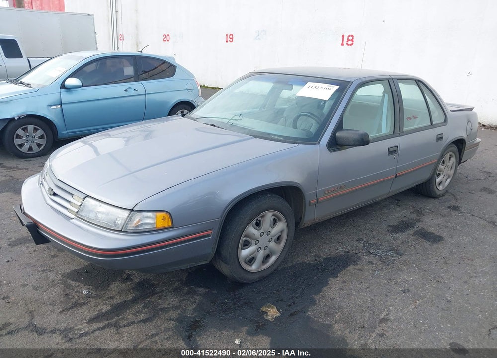 1991 CHEVROLET LUMINA EURO VIN: 2G1WN54T8M9167823