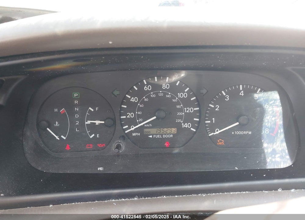 2001 TOYOTA CAMRY LE V6 VIN: 4T1BF22K31U125887