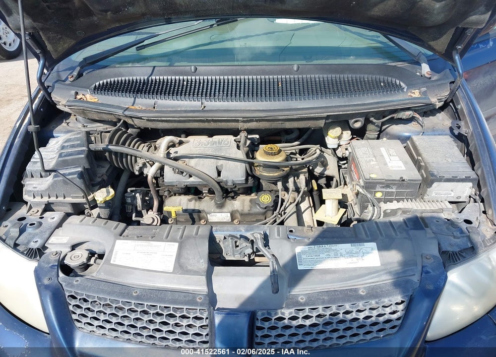 2001 DODGE GRAND CARAVAN SPORT VIN: 2B4GP44R11R134112