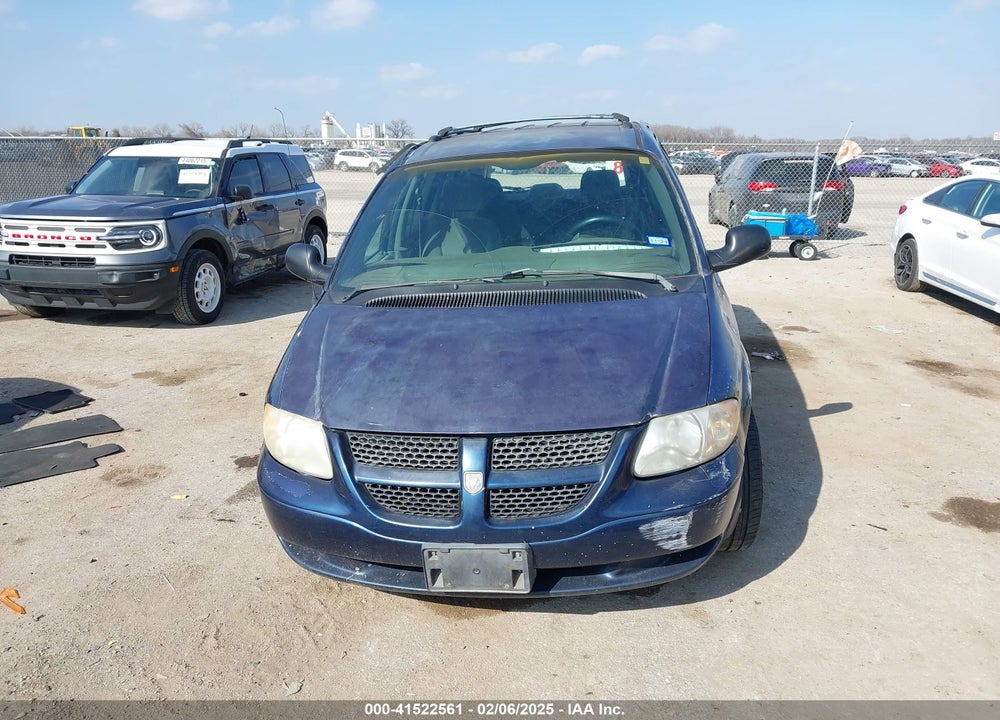 2001 DODGE GRAND CARAVAN SPORT VIN: 2B4GP44R11R134112