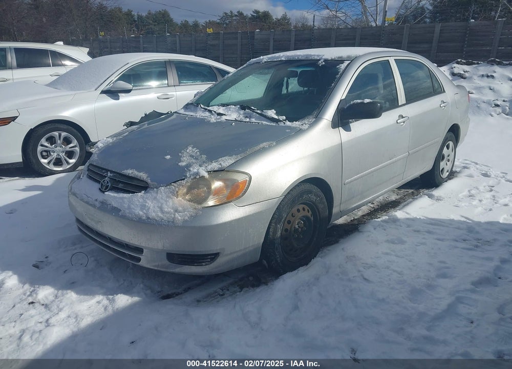 2004 TOYOTA COROLLA VIN: JTDBR32E842023111