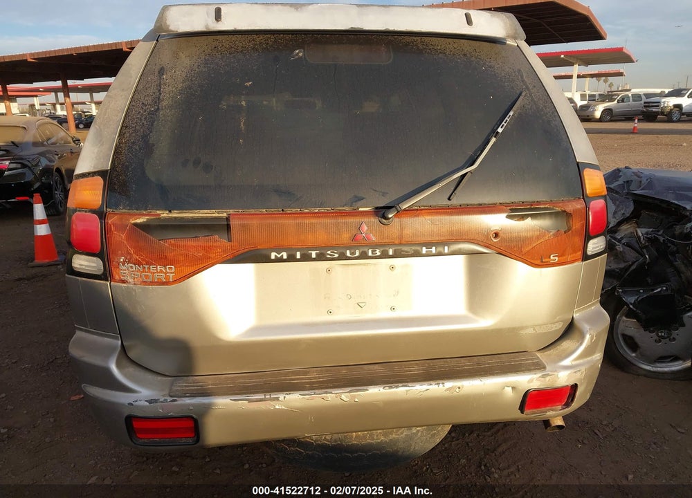2000 MITSUBISHI MONTERO SPORT LS/XLS VIN: JA4MT31H2YP041757