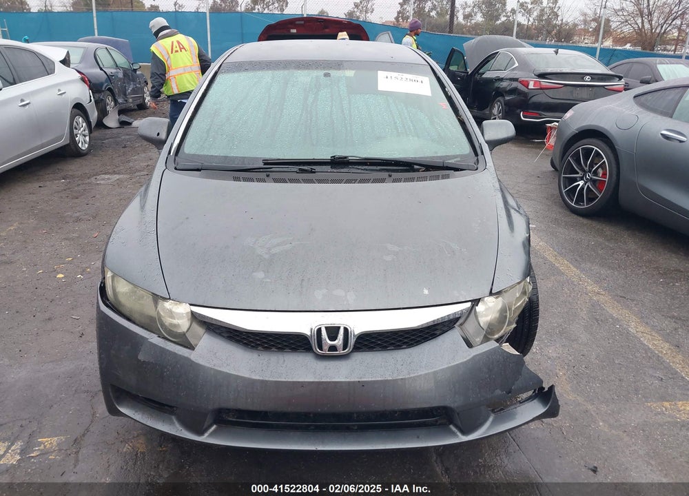 2010 HONDA CIVIC LX VIN: 19XFA1F59AE081024