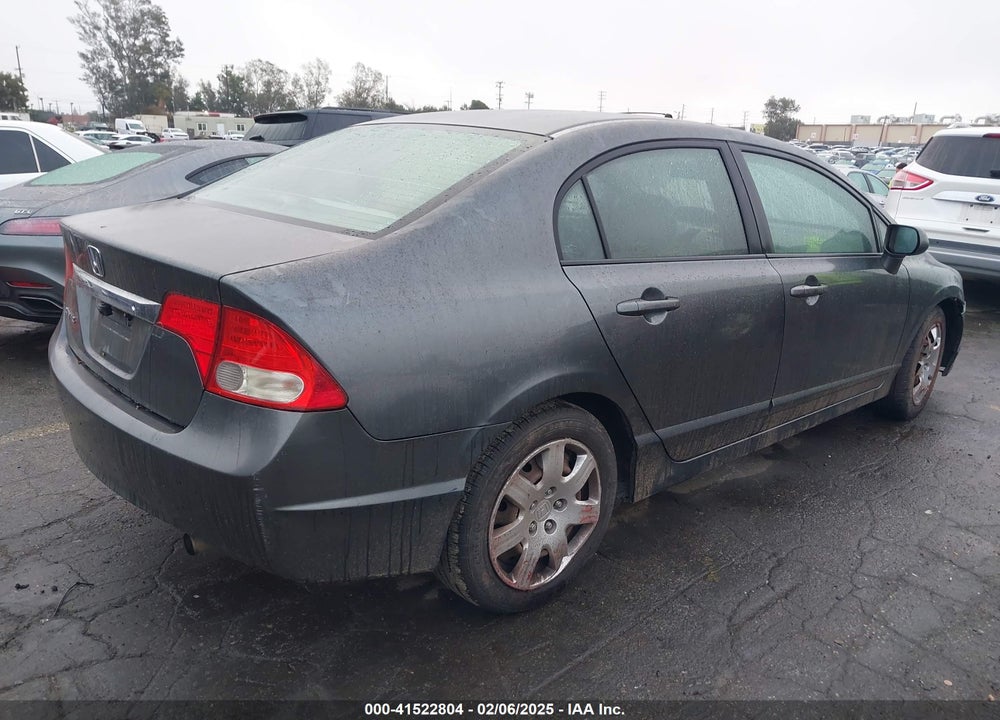 2010 HONDA CIVIC LX VIN: 19XFA1F59AE081024