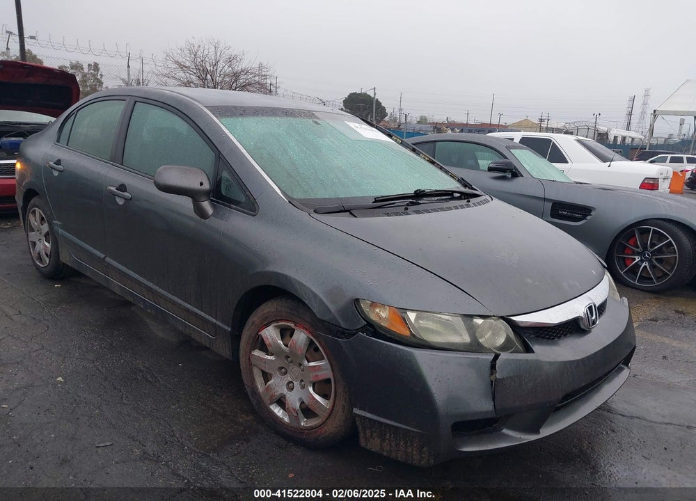 2010 HONDA CIVIC LX VIN: 19XFA1F59AE081024
