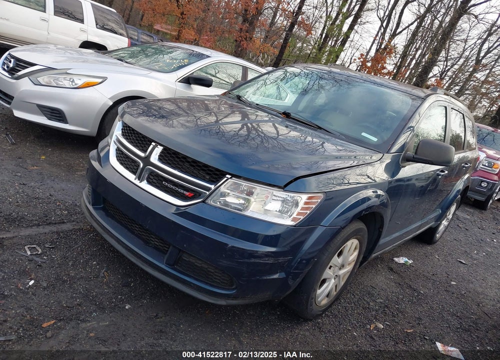 2013 DODGE JOURNEY SE VIN: 3C4PDCAB3DT687665