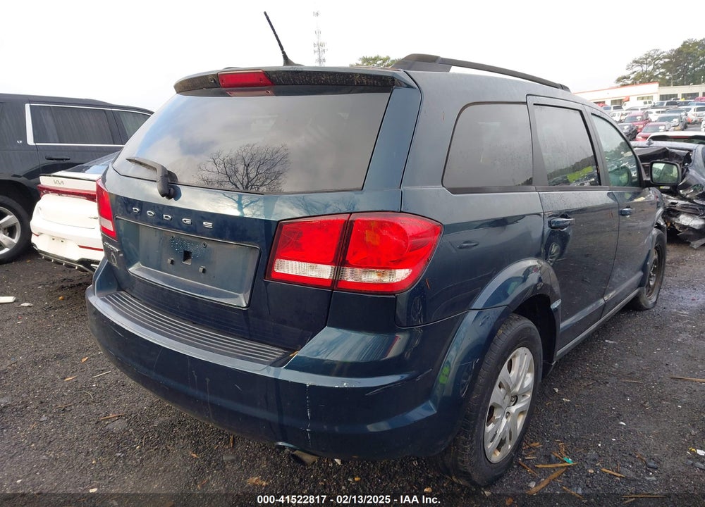 2013 DODGE JOURNEY SE VIN: 3C4PDCAB3DT687665
