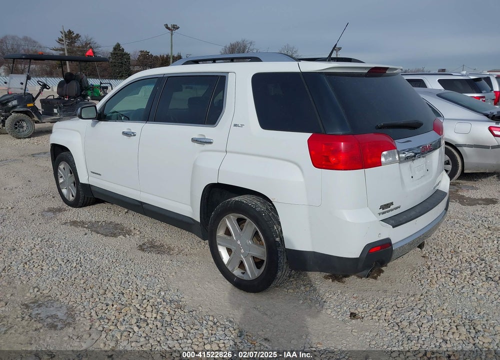 2011 GMC TERRAIN SLT-2 VIN: 2CTFLXE52B6309045