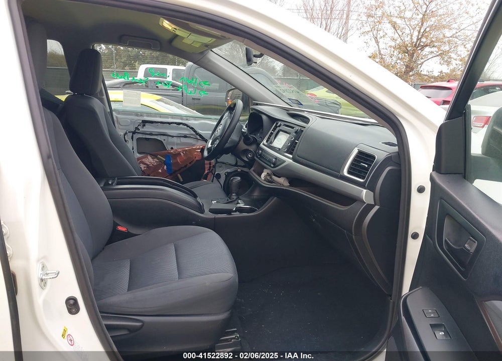 2016 TOYOTA HIGHLANDER VIN: 5TDZKRFH6GS162855