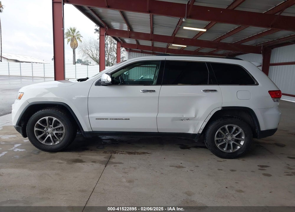 2014 JEEP GRAND CHEROKEE VIN: 1C4RJEBG3EC449268