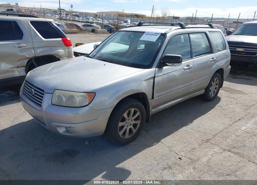 2006 SUBARU FORESTER 2.5X VIN: JF1SG65666H710069