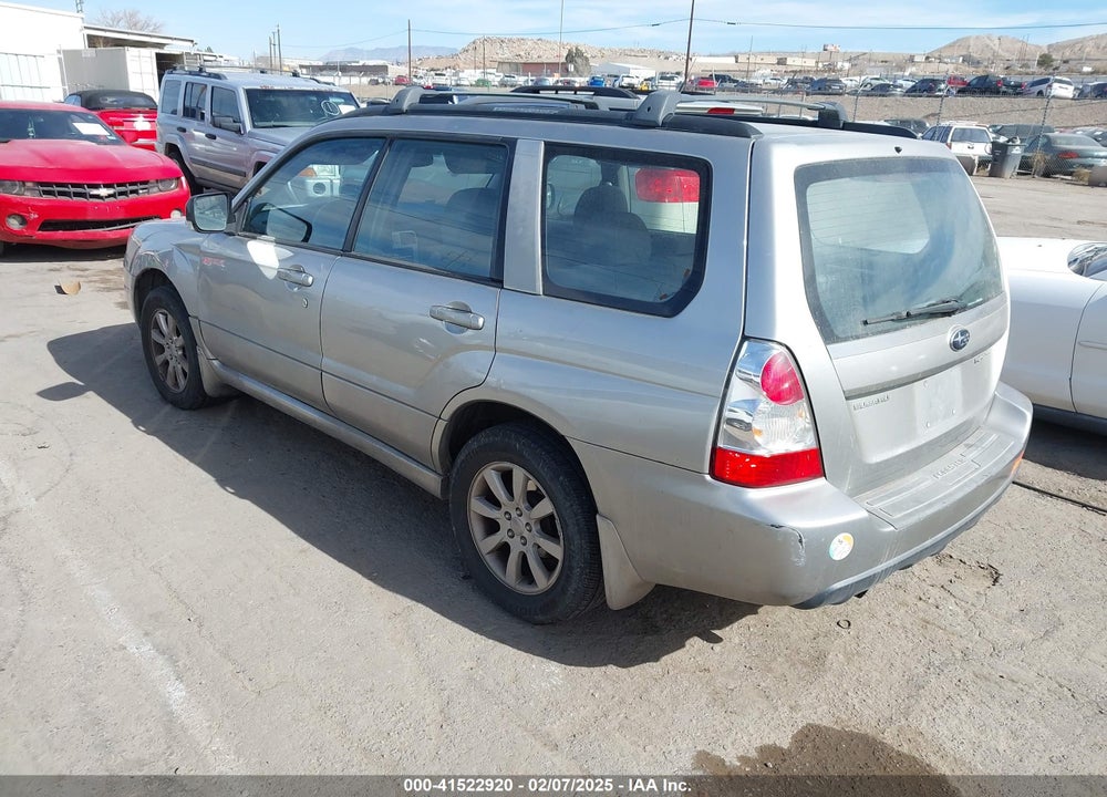 2006 SUBARU FORESTER 2.5X VIN: JF1SG65666H710069
