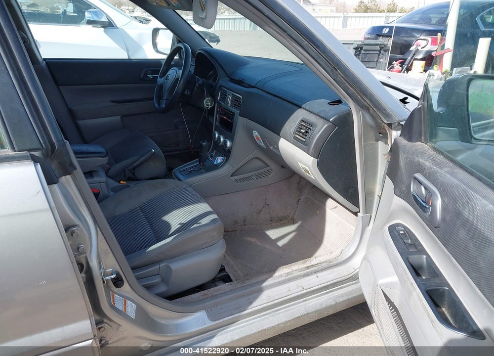 2006 SUBARU FORESTER 2.5X VIN: JF1SG65666H710069