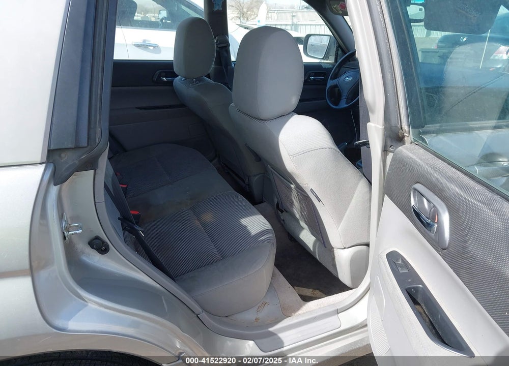 2006 SUBARU FORESTER 2.5X VIN: JF1SG65666H710069