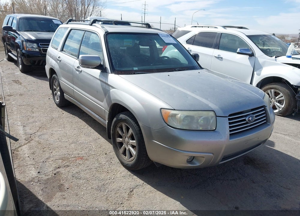 2006 SUBARU FORESTER 2.5X VIN: JF1SG65666H710069