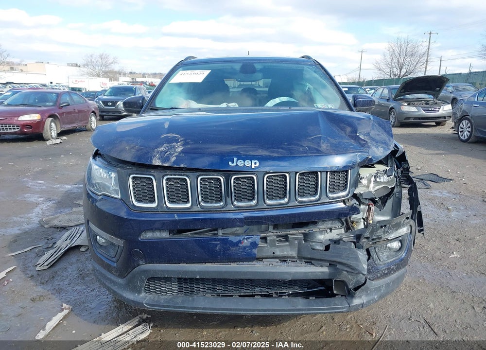 2018 JEEP COMPASS LATITUDE 4X4 VIN: 3C4NJDBB8JT470418