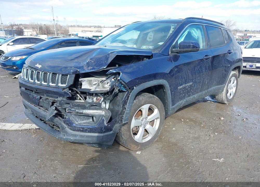 2018 JEEP COMPASS LATITUDE 4X4 VIN: 3C4NJDBB8JT470418