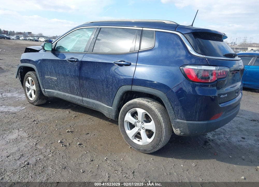 2018 JEEP COMPASS LATITUDE 4X4 VIN: 3C4NJDBB8JT470418