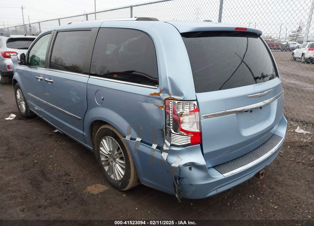 2013 CHRYSLER TOWN & COUNTRY LIMITED VIN: 2C4RC1GG1DR537575