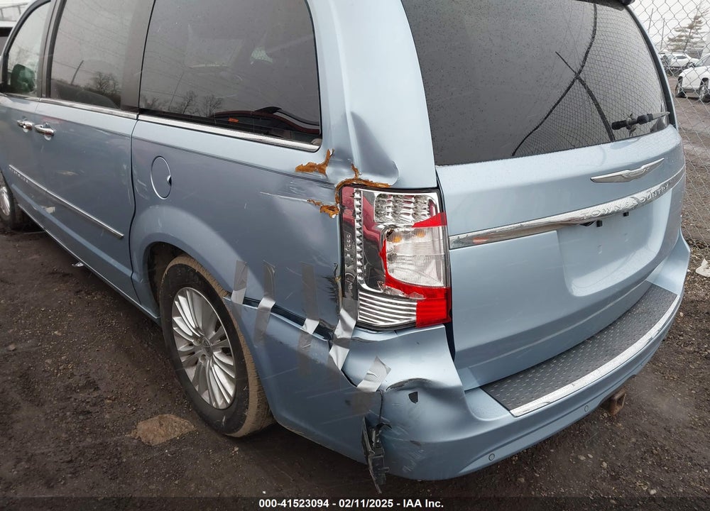 2013 CHRYSLER TOWN & COUNTRY LIMITED VIN: 2C4RC1GG1DR537575