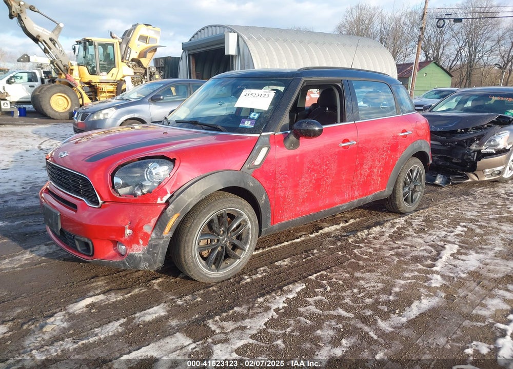 2013 MINI COUNTRYMAN COOPER S VIN: WMWZC3C58DWP22372