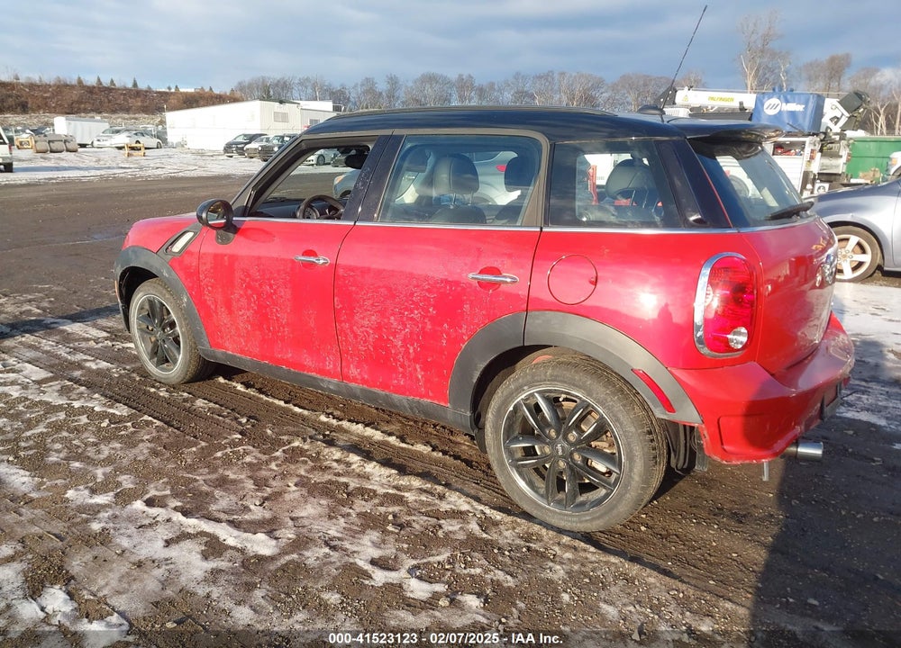 2013 MINI COUNTRYMAN COOPER S VIN: WMWZC3C58DWP22372