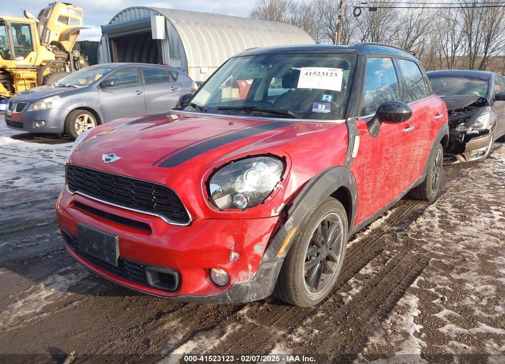 2013 MINI COUNTRYMAN COOPER S VIN: WMWZC3C58DWP22372