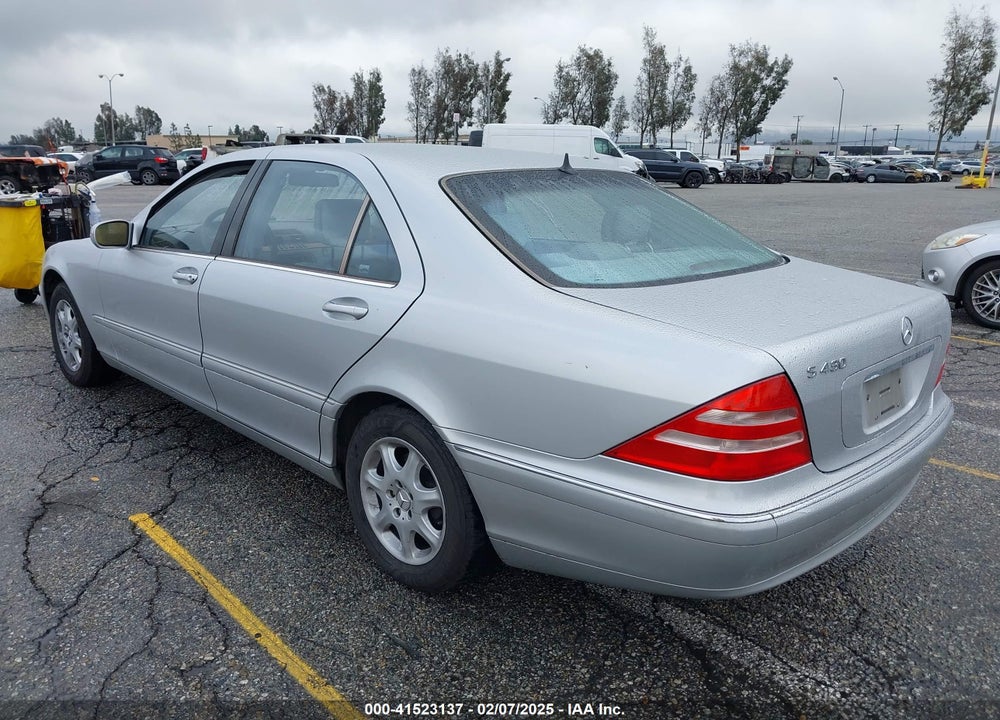 2002 MERCEDES-BENZ S 430 VIN: WDBNG70J82A315353