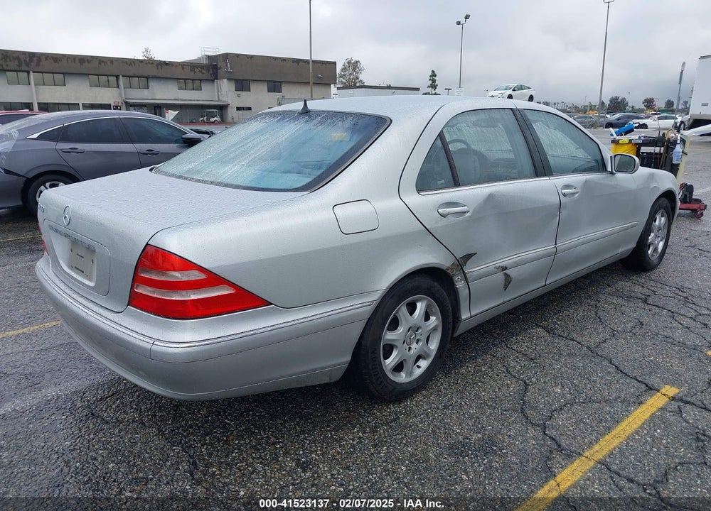 2002 MERCEDES-BENZ S 430 VIN: WDBNG70J82A315353