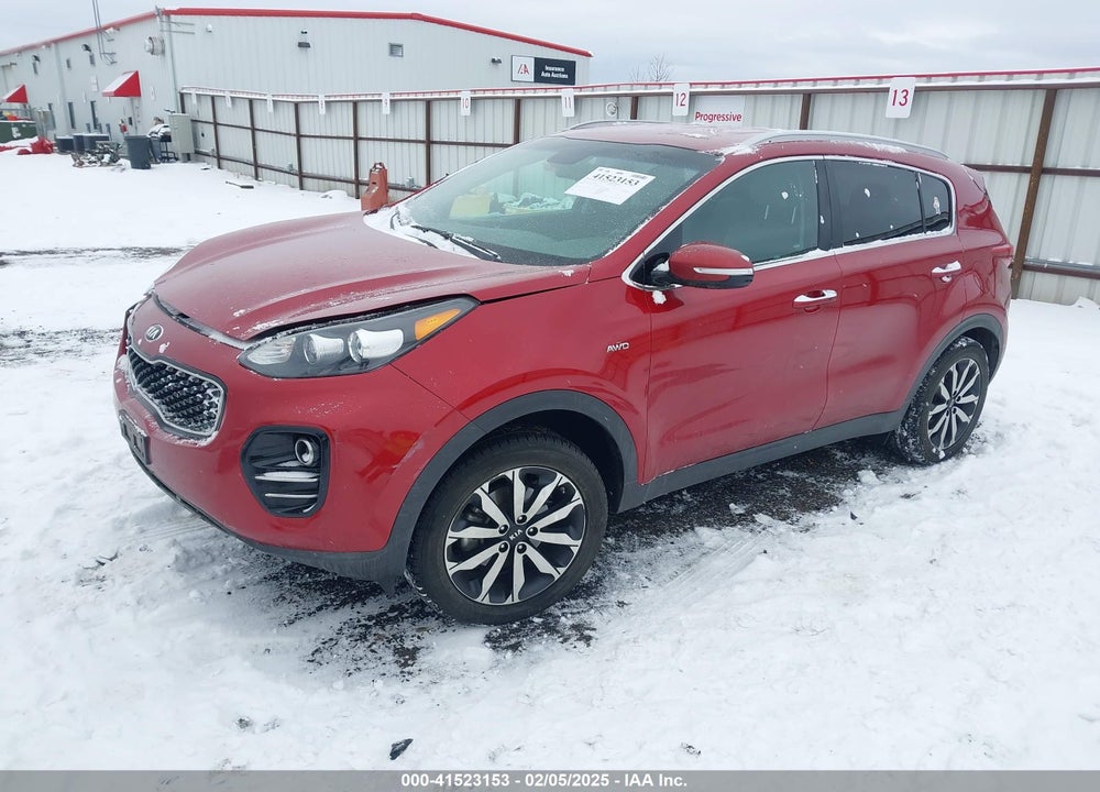 2018 KIA SPORTAGE EX VIN: KNDPNCAC2J7377318