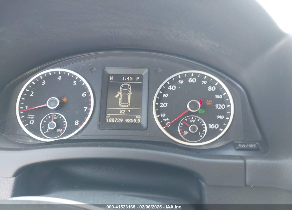2013 VOLKSWAGEN TIGUAN VIN: WVGAV7AX4DW545658