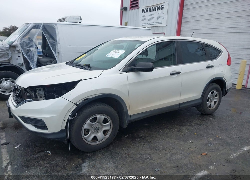 2016 HONDA CR-V LX VIN: 5J6RM4H30GL129666