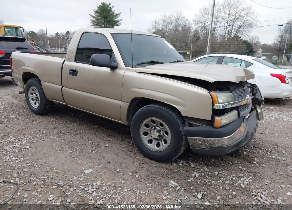 2005 CHEVROLET SILVERADO 1500 WORK TRUCK VIN: 1GCEC14X05Z135685