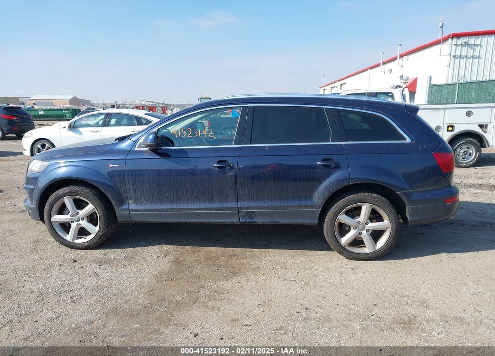 2014 AUDI Q7 3.0T S LINE PRESTIGE VIN: WA1DGAFE3ED010425