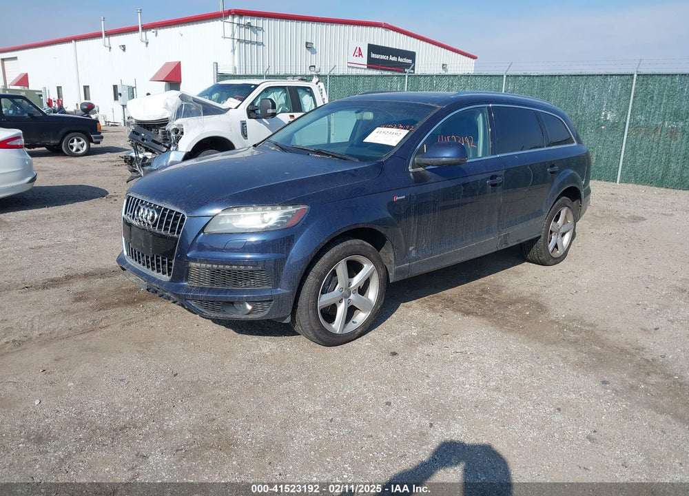 2014 AUDI Q7 3.0T S LINE PRESTIGE VIN: WA1DGAFE3ED010425