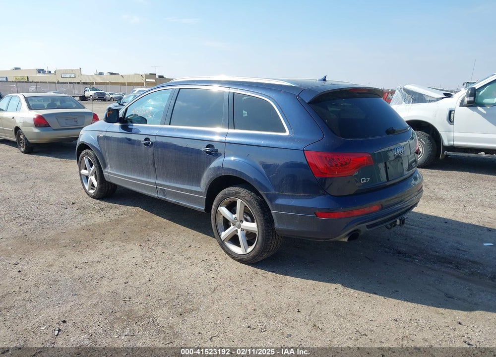 2014 AUDI Q7 3.0T S LINE PRESTIGE VIN: WA1DGAFE3ED010425