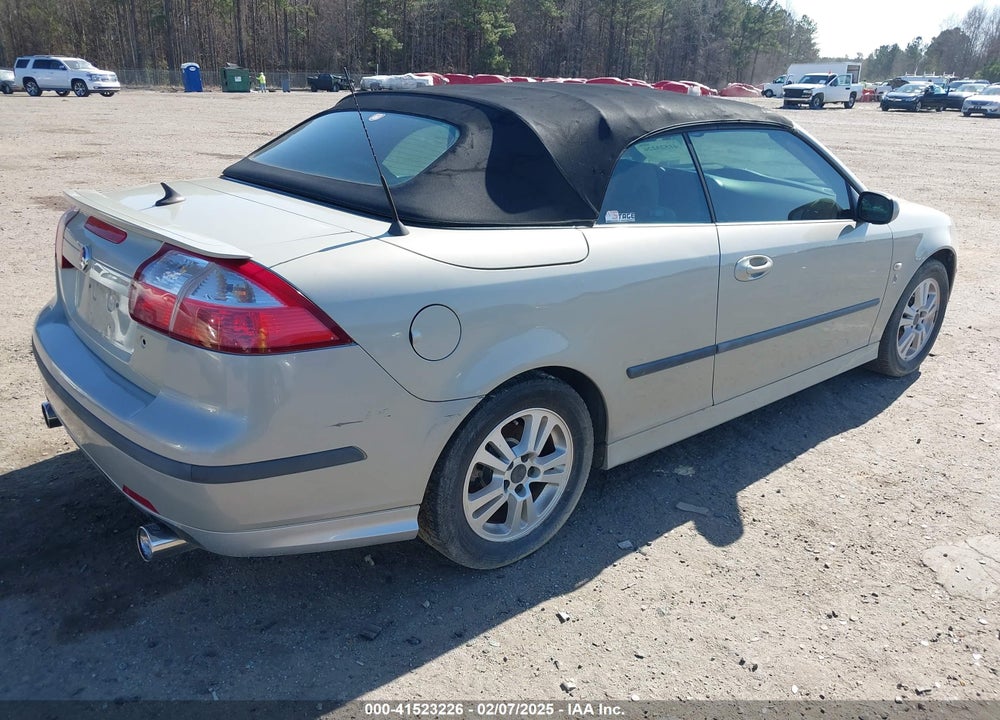 2006 SAAB 9-3 2.0T VIN: YS3FD75Y966002432