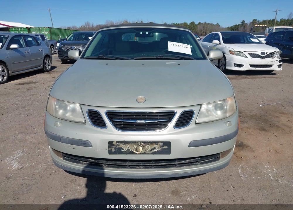 2006 SAAB 9-3 2.0T VIN: YS3FD75Y966002432