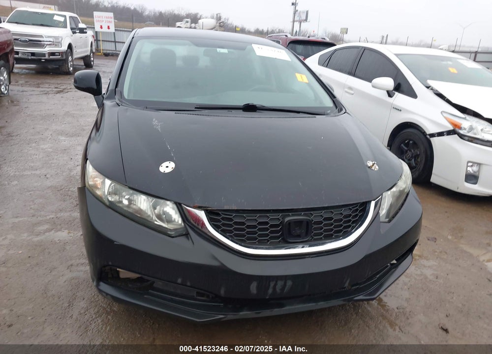 2013 HONDA CIVIC VIN: 2HGFB2F51DH591543