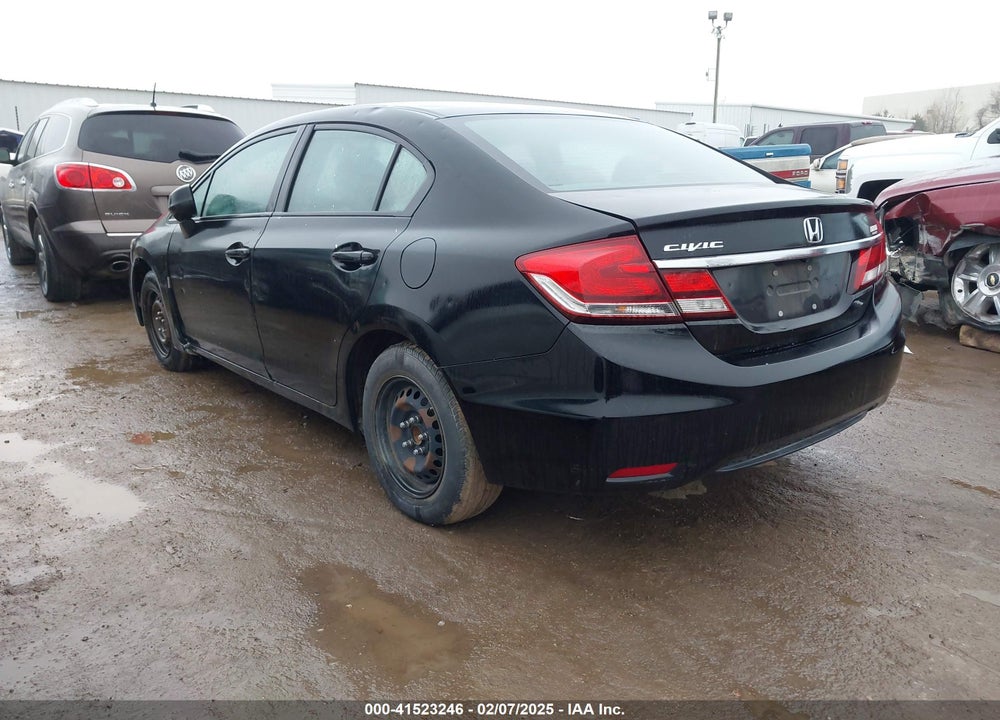 2013 HONDA CIVIC VIN: 2HGFB2F51DH591543